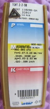 (New) Iscar TCMT 110208 SM TCMT 2-2-SM IC807 "Box of 4 Inserts" EDP 05550447