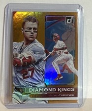 Tyler O’neill 2022 Donruss Diamond Kings Orange Holo Parallel Red Sox Cardinals