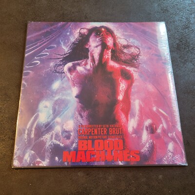 Carpenter Brut Blood Machines LP Vinyl SEALED New Red Marbled /1100