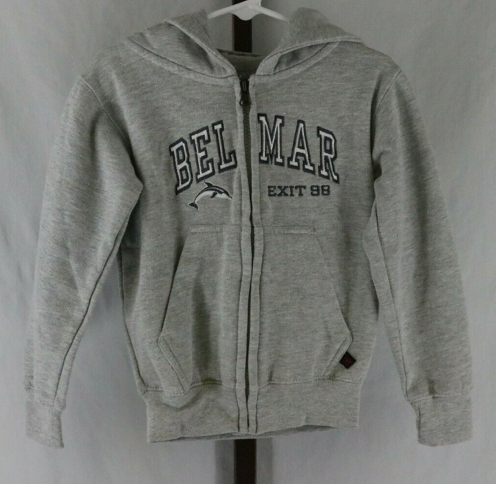 Rag Wear USA Toddler Boys Gray Bel Mar Zip Front Sweatshirt Hoodie