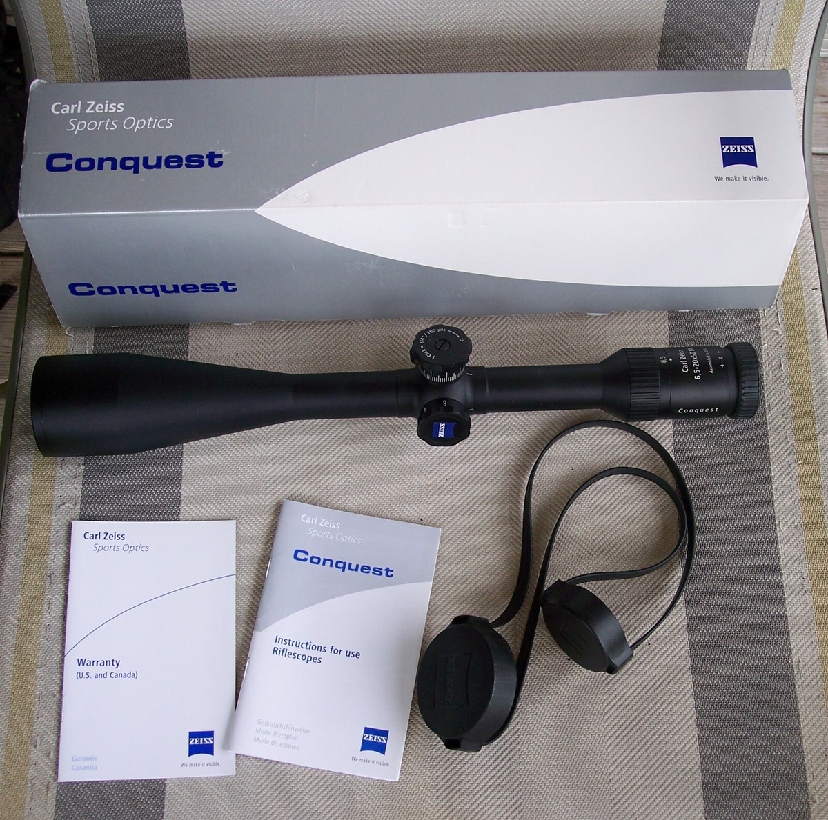 Zeiss Conquest 6.5-20x50mm Target Rifle Scope Mil-Dot NMIB | eBay