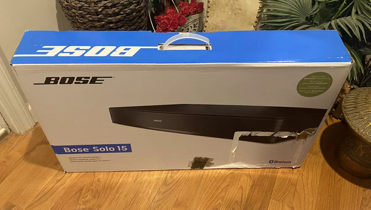 New Sealed Bose Solo  Series II TV Soundbar Bluetooth System