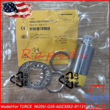 New For Turck NI20U-G30-ADZ30X2-B1131 Proximity Switch Sensor 20-250 VAC 3-400mA