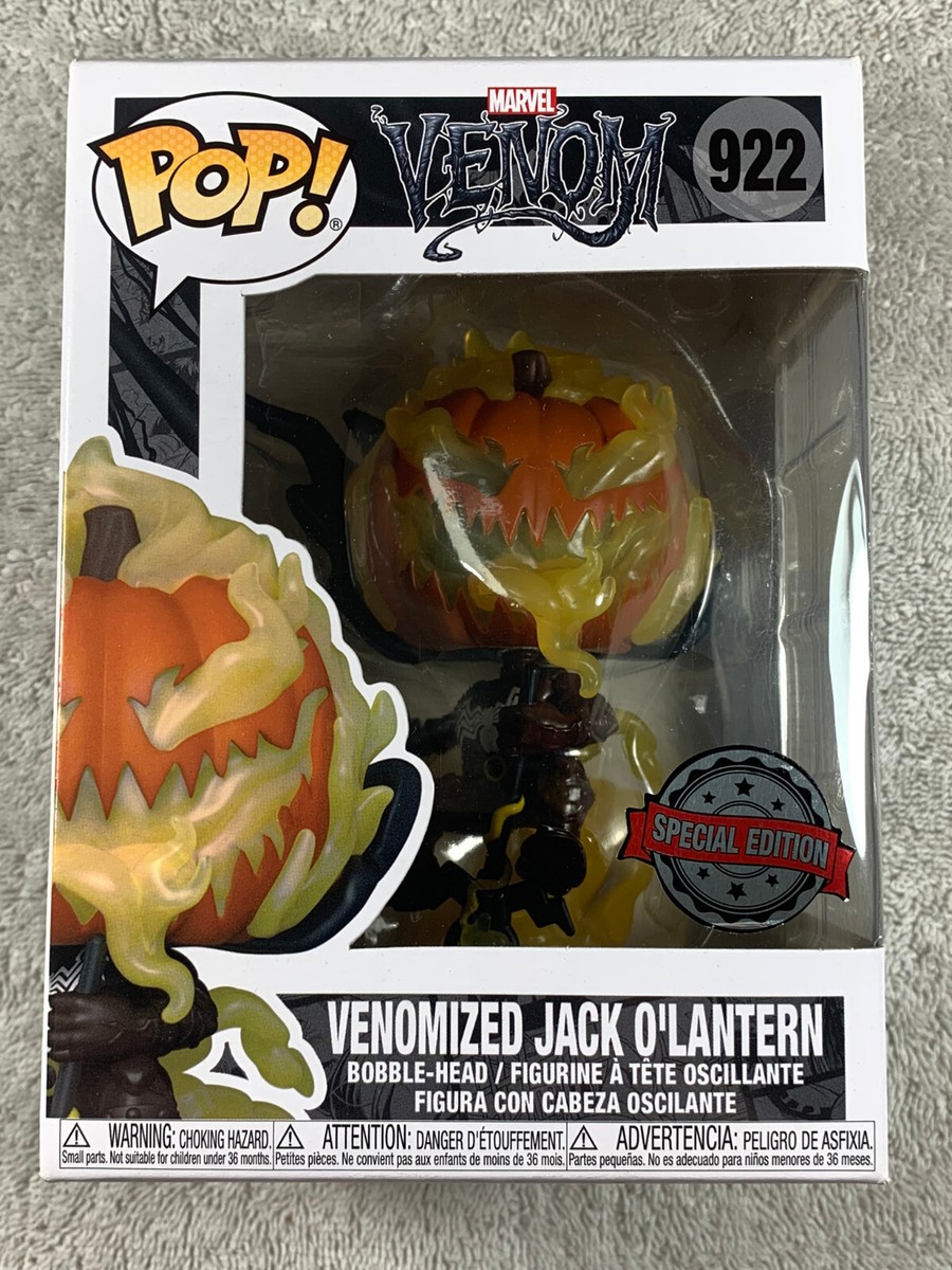 Funko Pop! Marvel #922 Venomized Jack O'Lantern Special Edition Exclusive  Venom | eBay