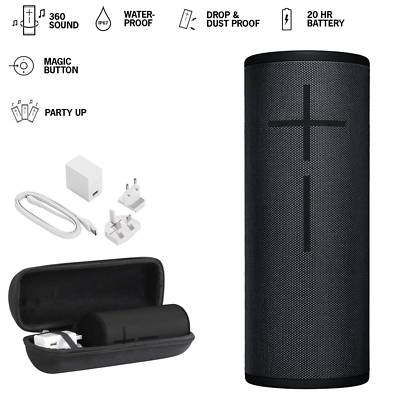 Ultimate Ears MEGABOOM3 WS930BK新品未開封ドック付 Ultimate Ears MEGABOOM3 WS930BK新品未開封ドック付 - メルカリ