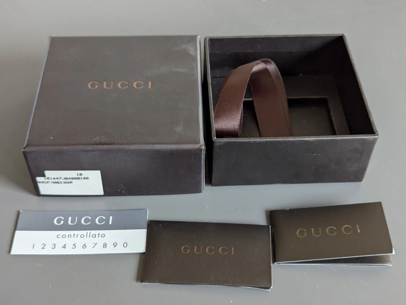 Bracelet GUCCI boîte seule