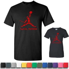 Wilson Deadpool Basketball Logo Mens Womens Graphic T Shirts
