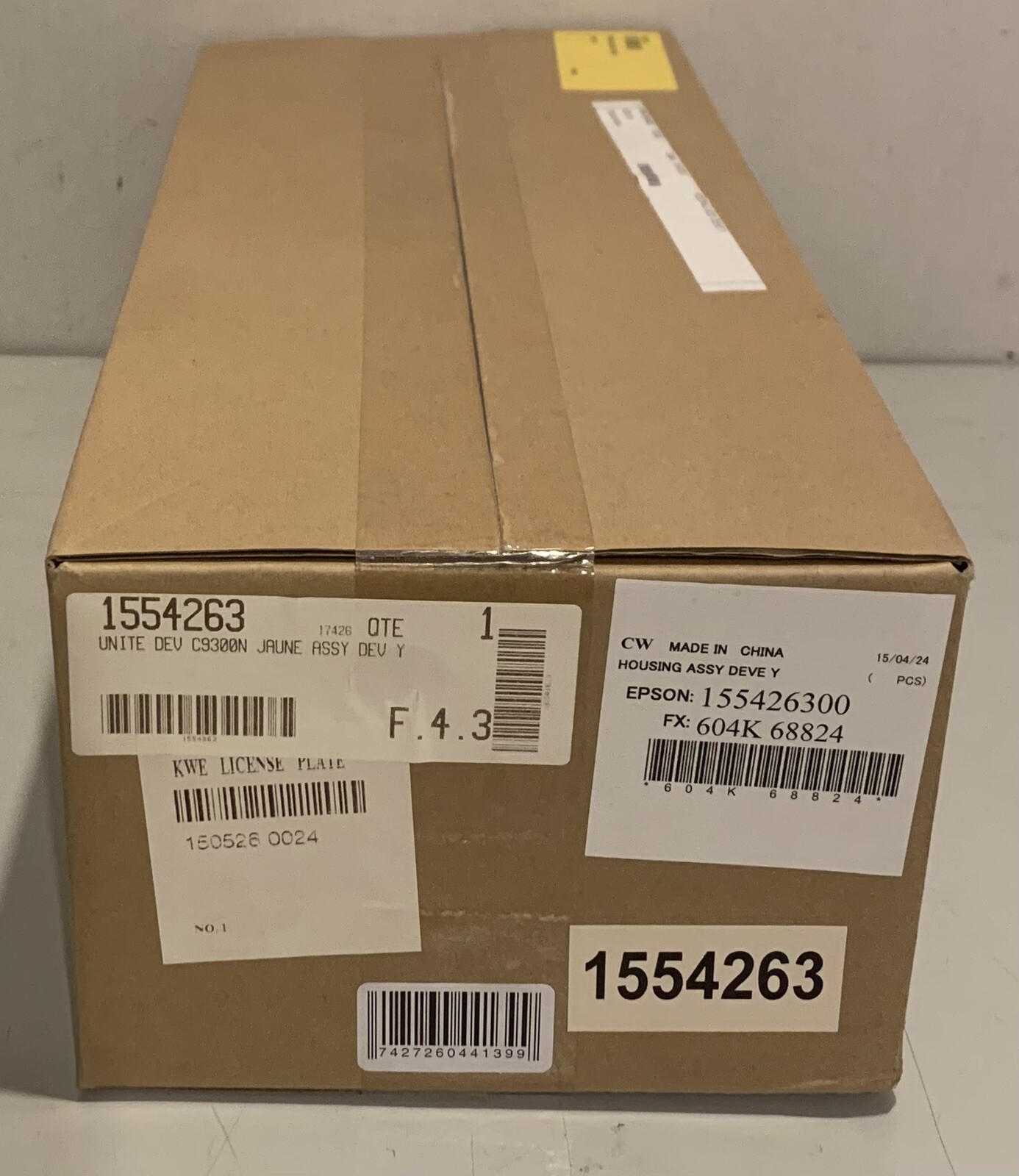 Unité de développement Epson 1554263 Jaune pour des graphiques d'une netteté absolue