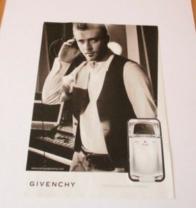 givenchy play justin timberlake