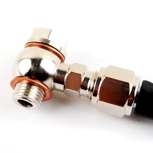 Steel 6AN Turbo Water Bolt kit For Garrett T25 T28 GT25R GT28R GT30R KKK K03 K04 - Picture 3 of 5