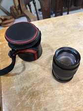 BECK  1:2.8 F 135MM Vintage Camera LENS Made In Japan With Case