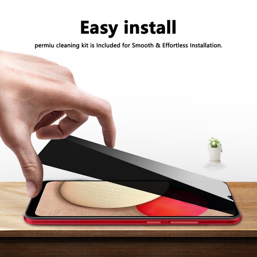 Para Samsung Galaxy A02S A03S Privacidad Protector de pantalla templada / Protector de cámara - Imagen 5 de 17