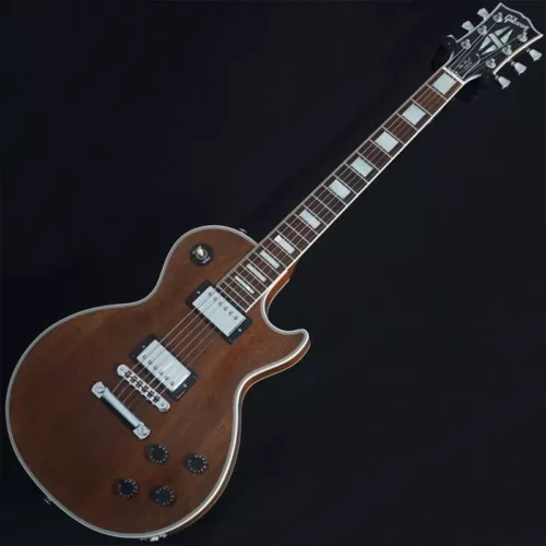 Gibson Custom Shop Les Paul Custom Mahogany Top Walnut Stain USA 2015 E.Guitar