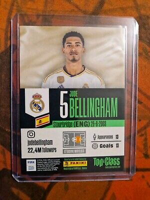 JUDE BELLINGHAM 2024 Panini FIFA TOP CLASS Soccer Collection JUDE BELLINGHAM 2024 Panini FIFA TOP CLASS Soccer Collection