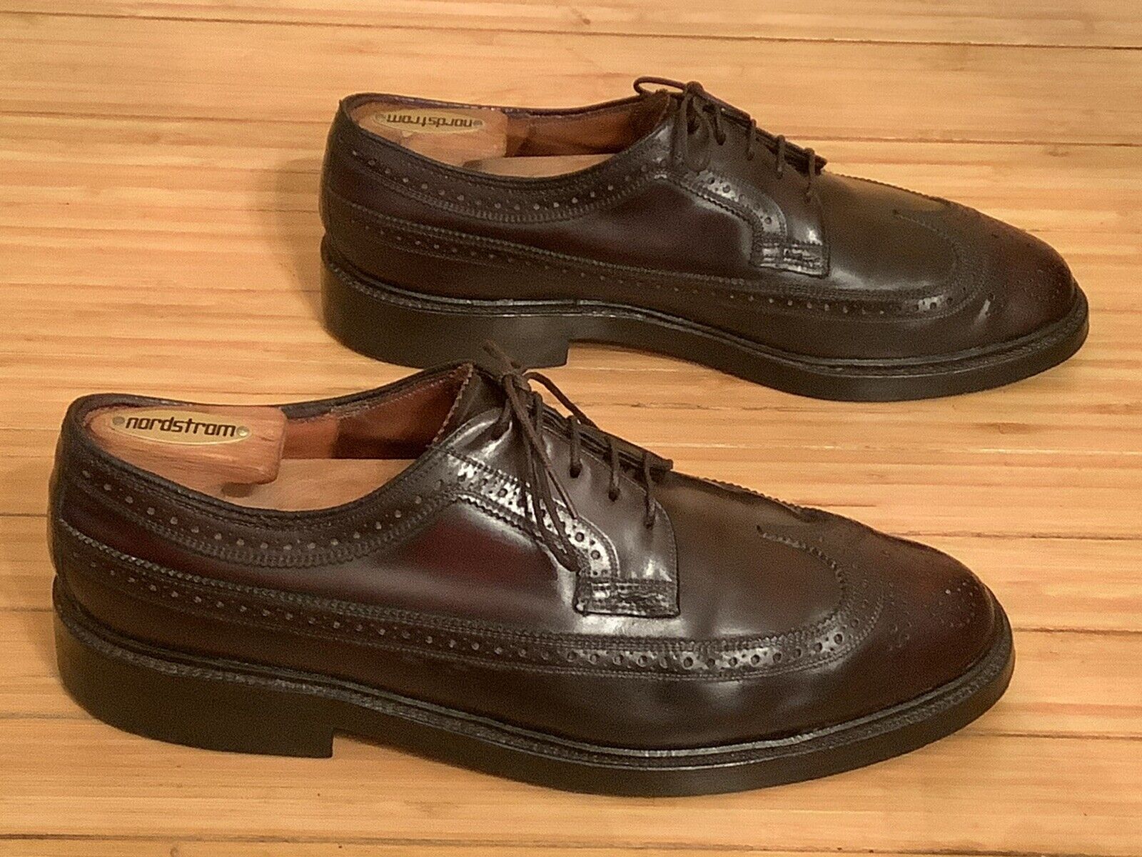 Florsheim Imperial Vintage Shell Cordovan Wingtip Dre… - Gem