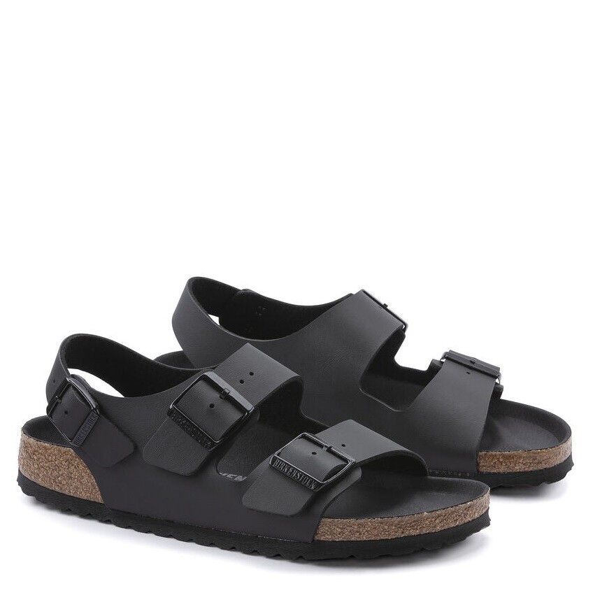 BIRKENSTOCK② リズモア サイズ38(24.5)　 ブラック　幅狭 Mogami Terra Stealth 2-Strap / モガミ テラ ステルス 2