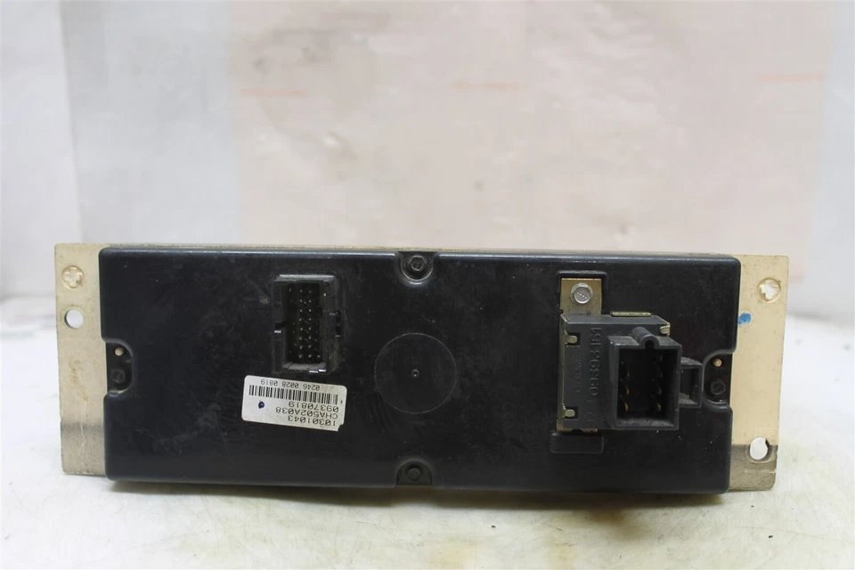 Interruptor de control climático temperatura calor CA 2001-2005 Pontiac Aztek 10301043 812 1L6-B3 Foto 2 de 4