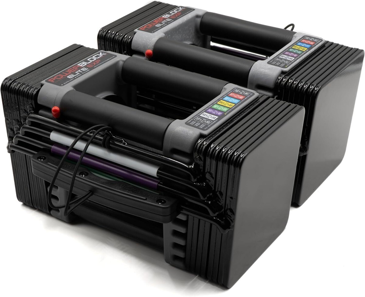 POWERBLOCK EXP ダンベル 5-50ポンド PowerBlock – Sport EXP Set, 5-50 lb. – Fitness Warehouse USA