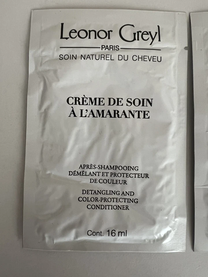 Condicionadores protetores de cor desembaraçadora Leonor Greyl Crème De Soin A L’amarante - Imagem 2 de 4