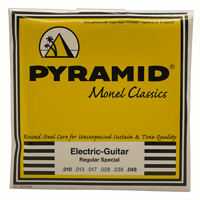Pyramid Monel Classics 010-048 | E-Gitarren-Saiten | Monel-Stahl-Saiten | MO1048
