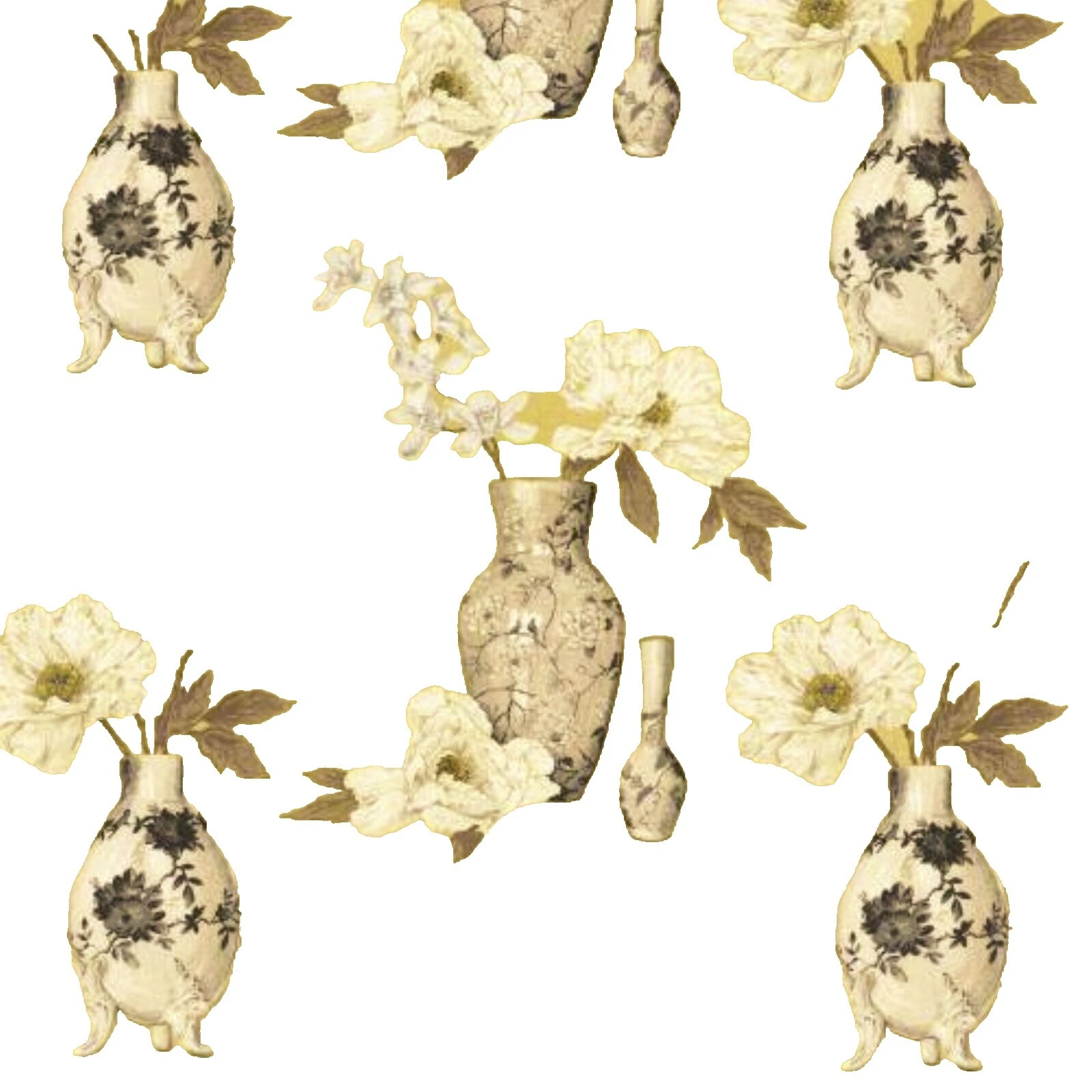 Linen Sewing Floral Craft Fabrics