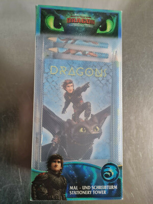 Mal-und Schreibturm Motiv Dragon Undercover 25-teiliges Malset