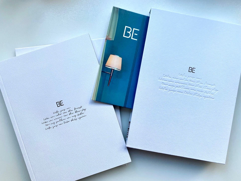 BTS "BE" Album Essential Edition (7 photo cards set included, unsealed) - Image 2 of 3