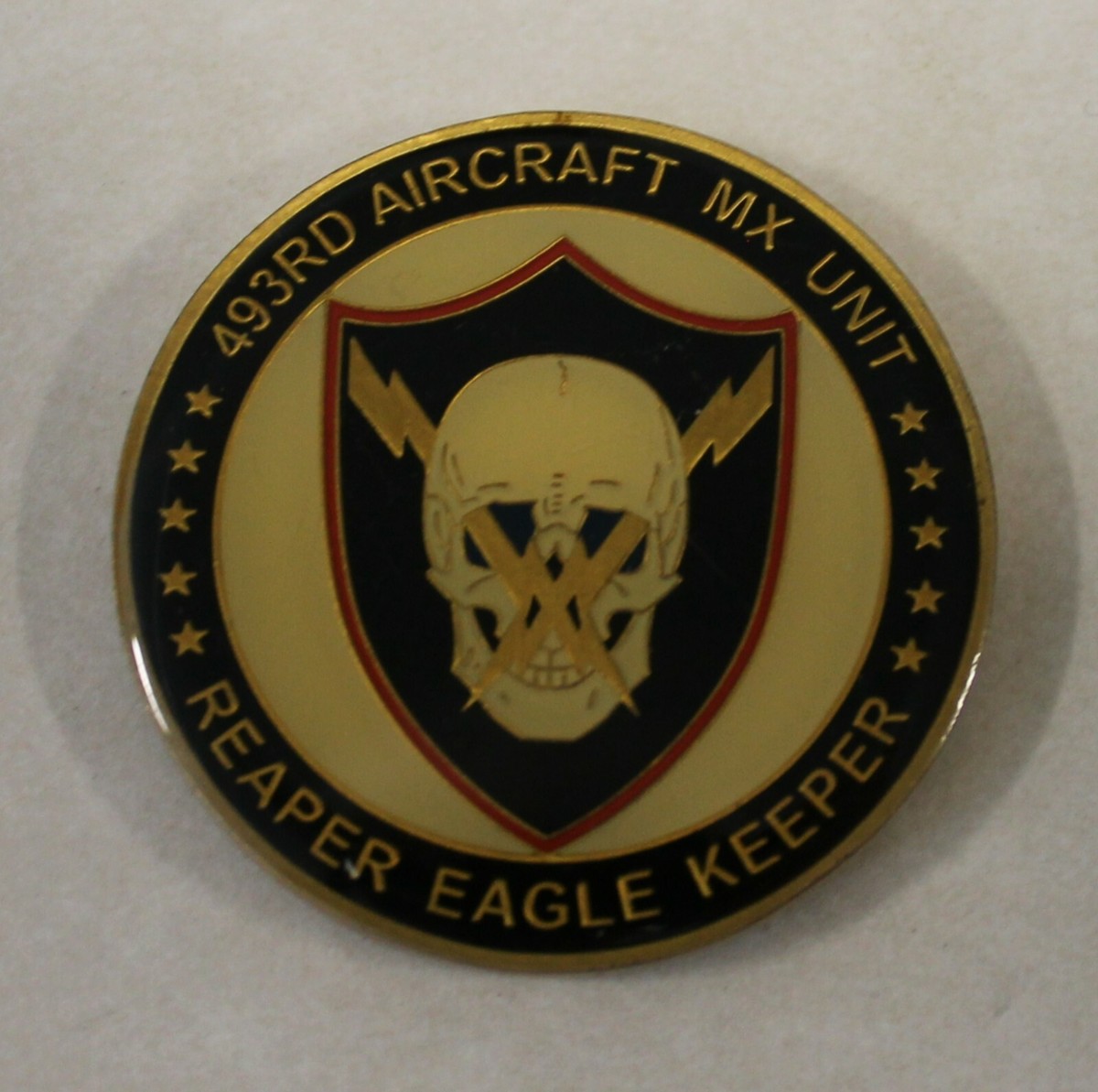 493rd Fighter Sq Maintenance 48th AMU F-15 Eagle Keeper Air Force Challenge  Coin | eBay