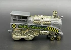 Hot Wheels 1998 Rail Rodder #850 Silver Gold Mattel Loose Car China Vintage