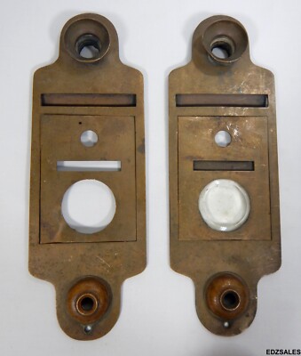 2 Vintage Door Intercom Doorbell Mailbox Intercom Panels
