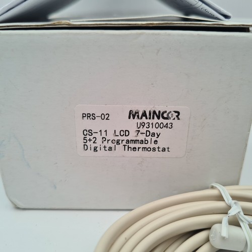 Maincor CS11 PRS-02 7 Day 5+2 Digital Programmable Thermostat U9310043 230V - Picture 3 of 6