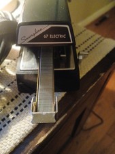 Vintage Swingline 67 elektryczny zszywacz czarny połowa wieku biurowe zakłady przemysłowe