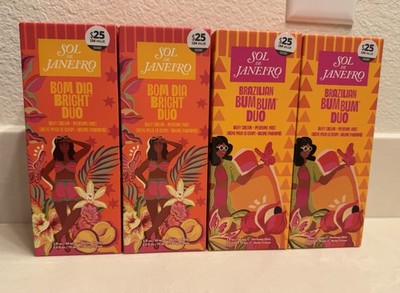 Duo Sets Sol de Janeiro Bom Dia Bright Brazilian Bum Bum Cream