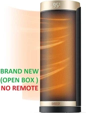 Dreo PTC Fan Space Heater w/ Remote Control 120V 1500W Portable DR-HSH003 Gold