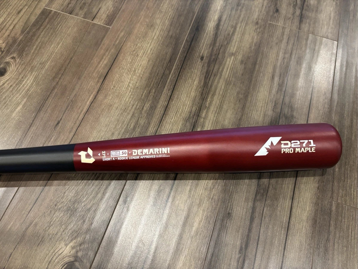 Bate de béisbol compuesto de madera de arce DeMarini D271 Pro
