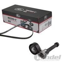 Gates Micro-V Kit KEILRIPPENRIEMEN-SATZ Passend FüR Audi A3 Q3 TT Seat Alhambra