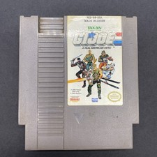 G.I. Joe: A Real American Hero Nintendo NES, Cleaned, Tested, WORKING. Authentic