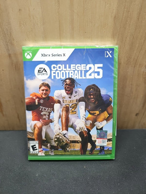 New Sealed Xbox Series/One College Football 25 Game