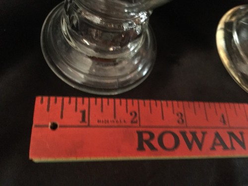 Vtg Lot of 3 L.E. Smith Glass Apothecary Storage Brach's Candy Jar Thumbprint - Picture 11 of 18