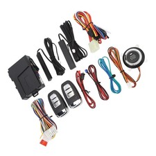 Keyless Entry Car Alarm System Enhanced Safety Push Start Button Remote Star.