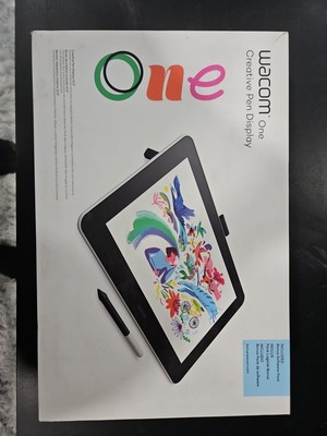 Wacom One 13.3  Creative Pen Display Tablet - Digital Drawing Screen