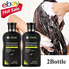 2PCS DEXE Fast Hair Growth Shampoo Anti Hair Loss Hair Thickening For Women Men