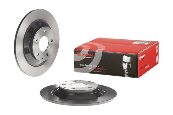 2X Bremsscheibe Prime Line - UV Coated Brembo 08.C425.11 FüR Mazda CX KE GH KF-image