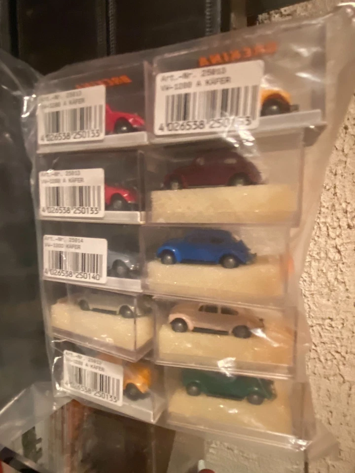 BREKINA HO LOT COCCINELLE, ÉCHELLE 1/87, IDEM HERPA, NOREV, BUSCH - Photo 2/4