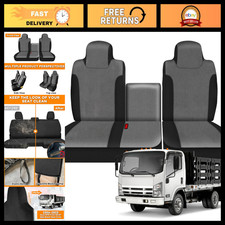 Universal Truck Seat Cover For Isuzu Npr 2006-2026 Waterproof Durable Easy I