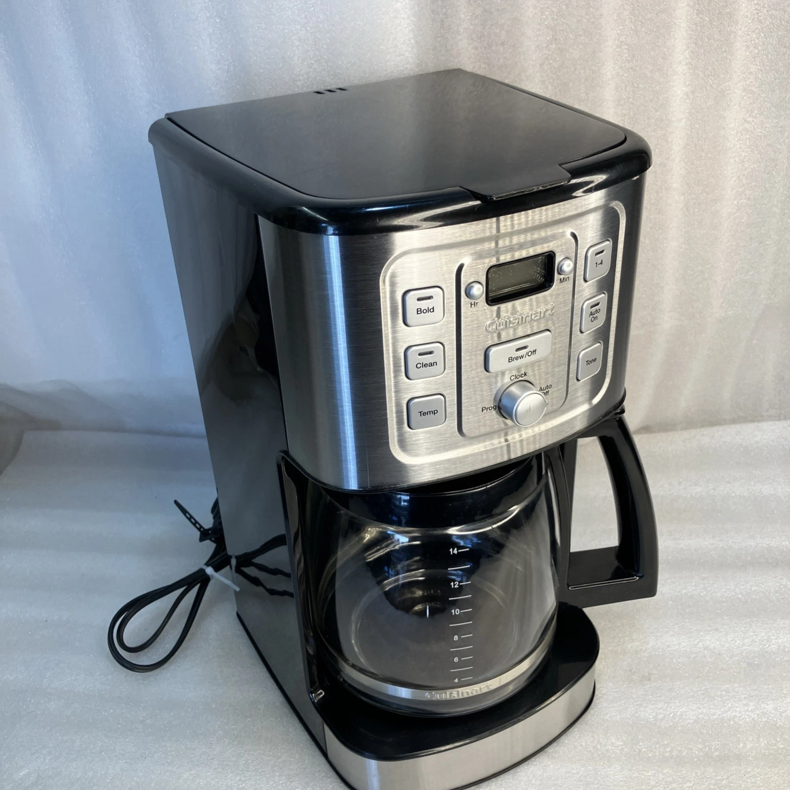 Cuisinart CBC-7000PC Self Cleaning 14-Cup Glass Carafe,Brew Central Programmable
Opens in a new wind