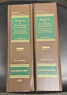 Start-Up & Emerging Companies: Planning, Financing, and Operating the Successful