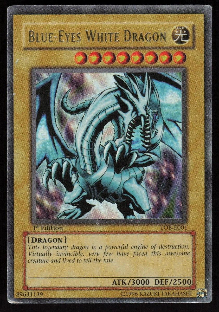 Blue Eyes White Dragon Lob 1st Edition for sale - eBay
