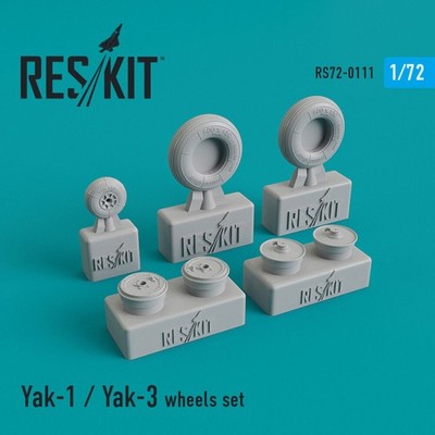 ResKit RS72-0111 - 1:72 Yak-1/Yak-3 wheels set