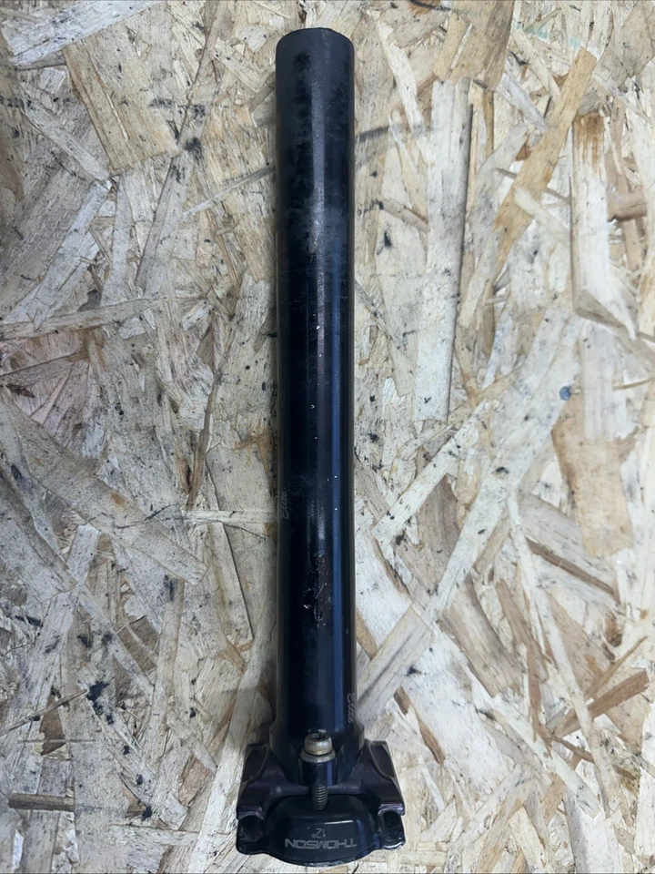 Tija de sillín retroceso Thomson Elite SP-E102-SB 27,2 mm x 250 mm negra MTB Road XC Foto 4 de 4